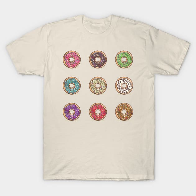 I Love Doughnuts T-Shirt by whitehotmonkey